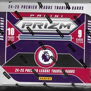2024-25 PANINI PRIZM EPL ENGLISH PREMIER LEAGUE BREAKAWAY SOCCER SEALED BOX